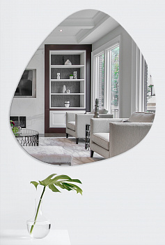 Зеркало Stone-11 осветленное